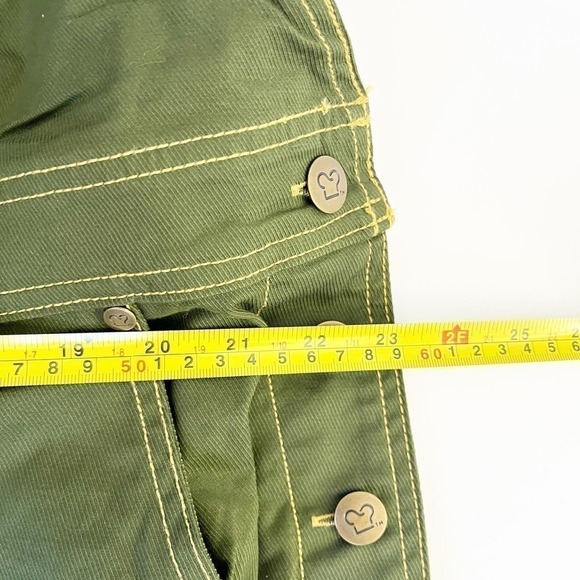 NWT UNISEX CHEFWEAR OLIVE Green Cotton Stretch Bib Overalls Sz XL - Picture 6 of 6